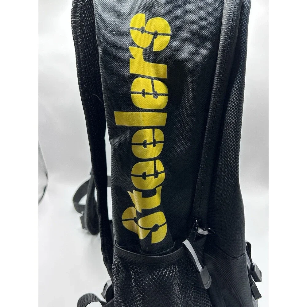 Pittsburgh Steelers Licensed Multi-Purpose Black Backpack School Bag NFL 17